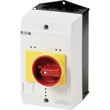 Eaton CI-K2-PKZ0-NA-GR κενή θήκη με διακόπτη έκτακτης ανάγκης, 160 x 100 x 100 mm, κίτρινο/κόκκινο 262681
