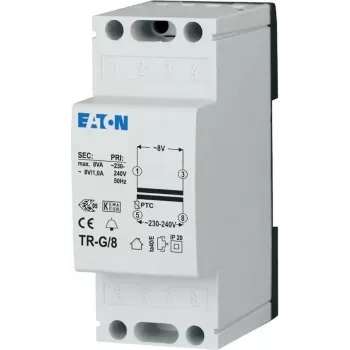 EATON Μετασχηματιστής κουδουνιού 8V/1A TR-G/8 (272480)