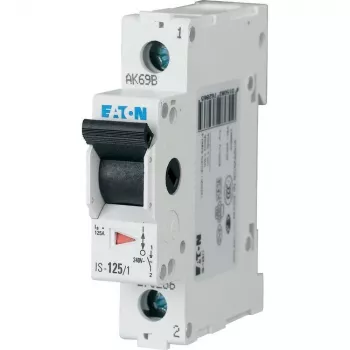 EATON Κεντρικός διακόπτης 1-πολικός 40 A, 1 NC + 1 NO, 240 V AC, IP65, Κόκκινο/Κίτρινο 276270