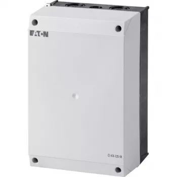 Eaton CI-K4-125 Κενό περίβλημα για πλάκα τοποθέτησης, 160 x 240 x 125 mm, Ανοιχτό γκρι (RAL 7035), Πολυανθρακικό, IP65, IK08 206897