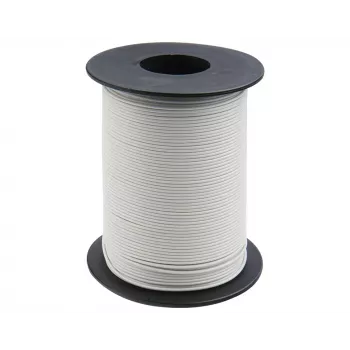 Donau Elektronik 105-5-100 Καλώδιο διακοπτών 1 x 0,20 mm² Λευκό 100 m