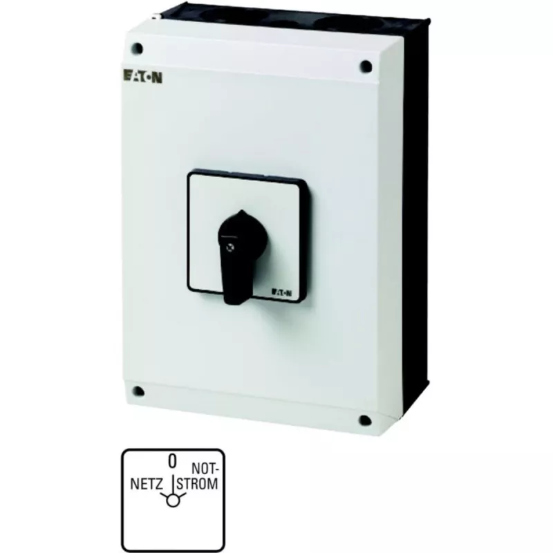 Eaton T5-4-8902/I5 4-πολικός διακόπτης φορτίου 63 A, μαύρο/λευκό 207214