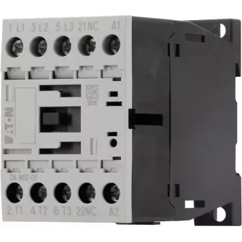 Eaton DILM12-01 3-πολικός επαφέας κινητήρα, πηνίο 230 V AC / 240 V AC, 12 A, 1 NC βοηθητική επαφή 276865