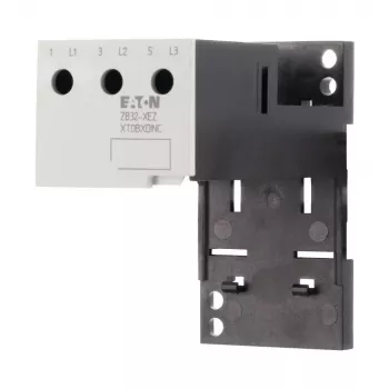 Eaton ZB32-XEZ αντάπτορας μονής τοποθέτησης για θερμικό ρελέ υπερφόρτωσης ZB32, ράγα DIN/βιδωτή στερέωση, γκρι 278473