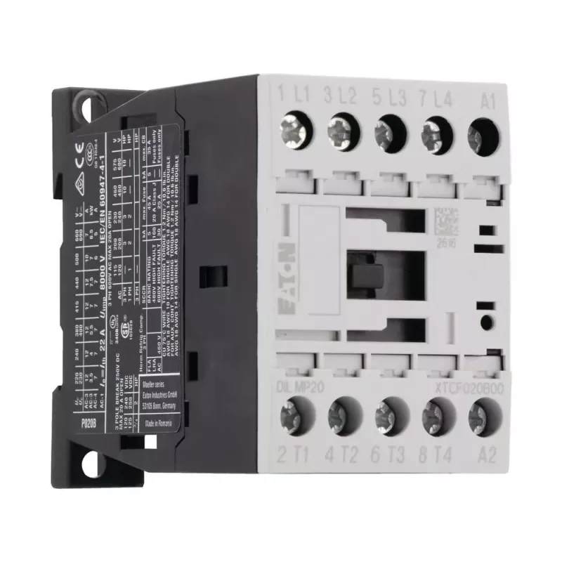 Eaton DILMP20 4-πολικός επαφέας 20A AC-1 230V 50/60Hz 276978
