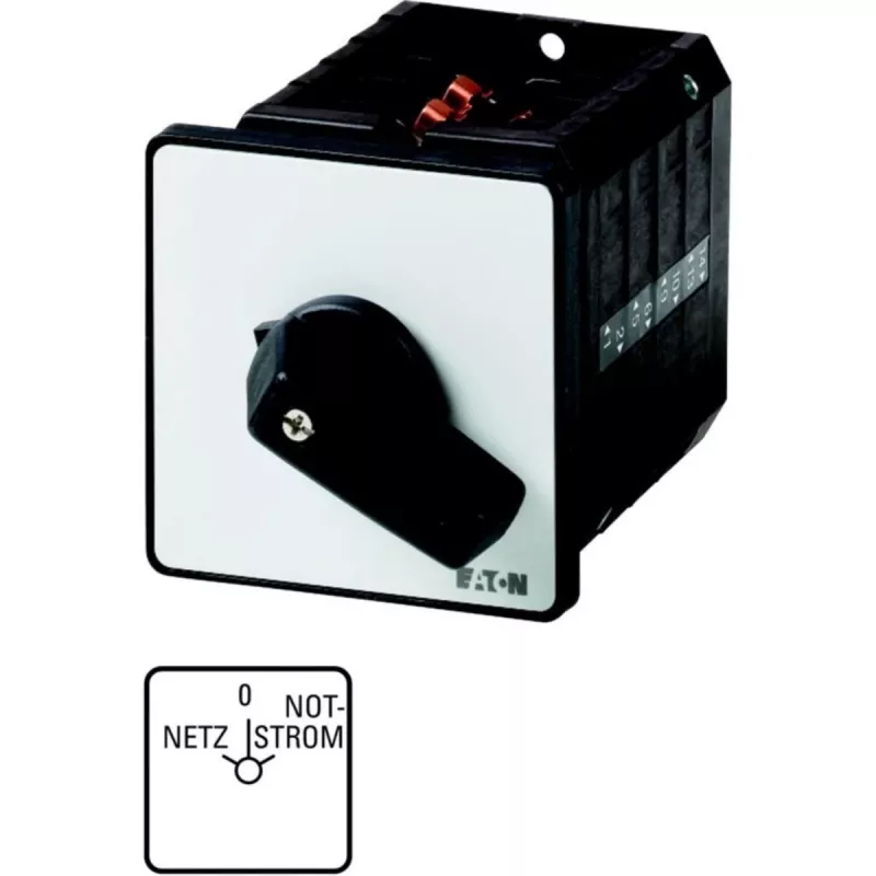 Eaton T5B-4-8902/E διακόπτης, 4 πόλων, μαύρος/λευκός