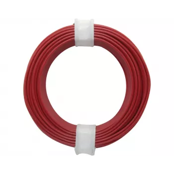 Donau Elektronik 118-0 καλώδιο 1 x 0,14 mm² κόκκινο 10 m