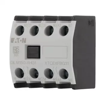 Eaton DILM150-XHI31 μπλοκ βοηθητικών επαφών, 3NO+1NC, μπροστινή τοποθέτηση, βιδωτοί ακροδέκτες 277949