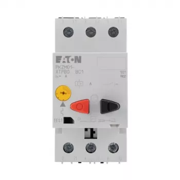 EATON PKZM01-2.5 διακόπτης προστασίας κινητήρα, 2,5 A, 3-πολικός, μπουτόν, 0,75 kW 278481
