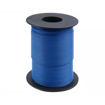 Donau Elektronik 119-12 καλώδιο 1 x 0,14 mm² μπλε 100 m