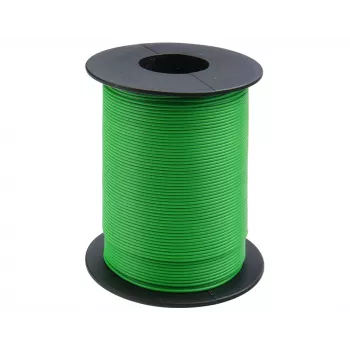 Donau Elektronik 119-14 καλώδιο 1 x 0,14 mm² πράσινο 100 m
