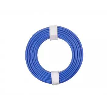 Donau Elektronik 175-012 LiY πολύκλωνο καλώδιο 1 x 0,75 mm² μπλε