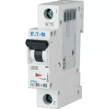 Eaton FAZ-B4/1-HS διακόπτης προστασίας γραμμής τύπου B 4A 1πολικός 10kA 279274