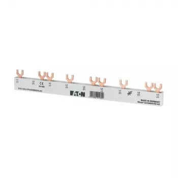 Eaton EVG16/3X1PHAS μπάρα ζυγών 6 μονάδων 3φασική με πείρους 16A 230/400V 291487