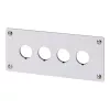 Eaton M22-E4 πλάκα τοποθέτησης για 4 χειριστήρια, ανθρακί 216545