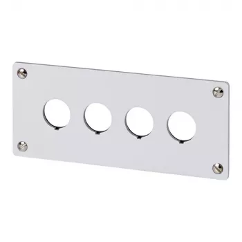 Eaton M22-E4 πλάκα τοποθέτησης για 4 χειριστήρια, ανθρακί 216545