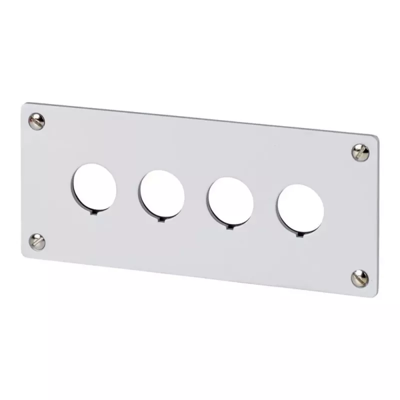 Eaton M22-E4 πλάκα τοποθέτησης για 4 χειριστήρια, ανθρακί 216545
