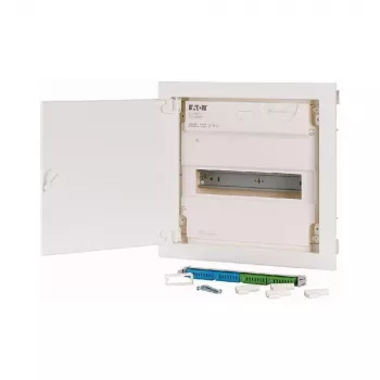 Eaton KLV-12HWP-F Χωνευτός μικρός πίνακας διανομής, 1 σειρά, 12 μονάδες, Λευκό 178806