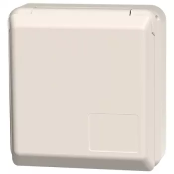 MENNEKES 4971 Πρίζα Schuko επιφανειακή 16A 2P+E 230V IP44 Γκρι