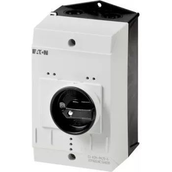 Eaton CI-K2-PKZ0-G κενό κουτί με διακόπτη περιστροφής, 160 x 100 x 130 mm, γκρι/μαύρο 219654