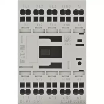 Eaton DILM7-10(24VDC)-PI ρελέ ισχύος, 3 NO κύριες επαφές, πηνίο 24 V DC, 7 A AC-3, 690 V 199223