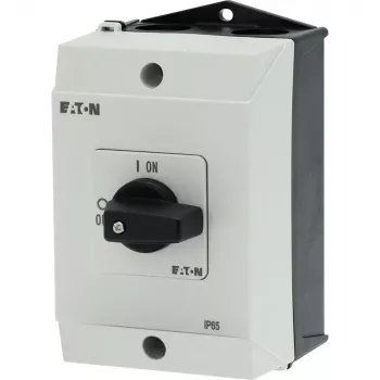 Eaton T0-2-1/I1 3-πολικός διακόπτης toggle, 20A, IP65, γκρι/μαύρο 207081