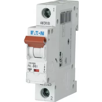 Eaton PXL-C4/1 Μικροαυτόματος (MCB), 1-πολικός, C4, 4 A, 230/400 V AC, 10 kA, ράγα DIN 236051