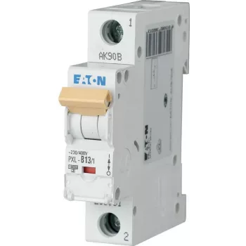 Eaton PXL-C13/1 Μικροαυτόματος (MCB), 1-πολικός, 13 A, χαρακτηριστική C, 6 kA, ράγα DIN 236057