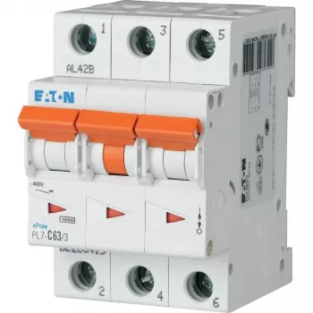 Eaton PXL-C63/3 Μικροαυτόματος 3-πολικός C 63A 6kA 236432