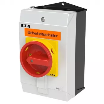 Eaton P1-25/I2-SI/HI11 3-πολικός γενικός διακόπτης 25A 690V AC, χωνευτή τοποθέτηση, IP65 πρόσοψη, λευκό 207310