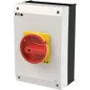 Eaton P3-63/I4/SVB/N 3-πολικός γενικός διακόπτης με λειτουργία έκτακτης ανάγκης, 63 A, κόκκινο/κίτρινο 207349