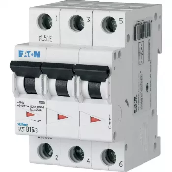 Eaton FAZT-C16/3 3-πολικός 16 A χαρακτηριστική C μικροαυτόματος 240895