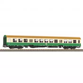 PIKO 28004 H0 Halberstadt Βαγόνι μεσαίας εισόδου μπεζ-πράσινο 2. θέση DR