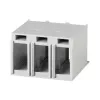 Eaton 260038 Κάλυμμα ακροδεκτών για NZM2 3πολούς διακόπτες ισχύος, πλαίσιο BG2, Γκρι