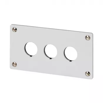 Eaton M22-E3Q Κουτί αλουμινίου για σταθμό χειρισμού, γκρι, 3 ανοίγματα, IP65 216544