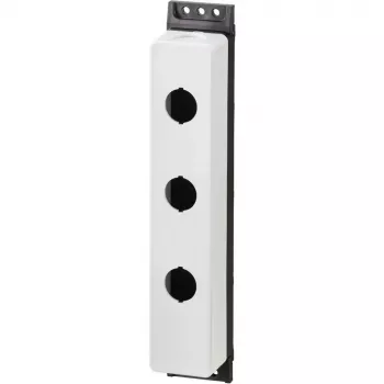 Eaton M22-FI3 Κουτί επιτοίχιας τοποθέτησης, 3 θέσεις, γκρι πλαστικό, IP66/IP67/IP69K