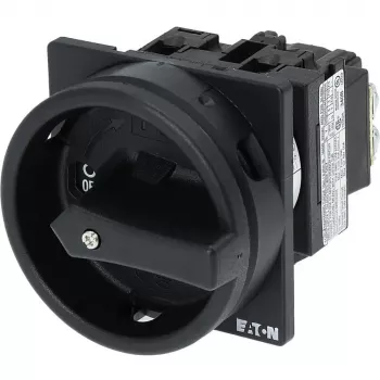 Eaton T0-1-102/EA/SVB-SW κλειδωνόμενος περιστροφικός διακόπτης 20 A 1-πολικός 90° μαύρος