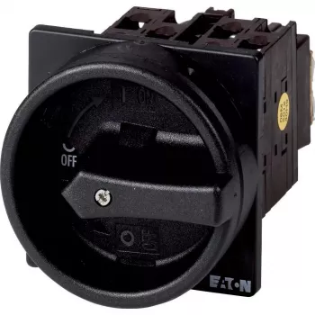 Eaton T0-1-102/EA/SVB-SW κλειδωνόμενος περιστροφικός διακόπτης 20 A 1-πολικός 90° μαύρος
