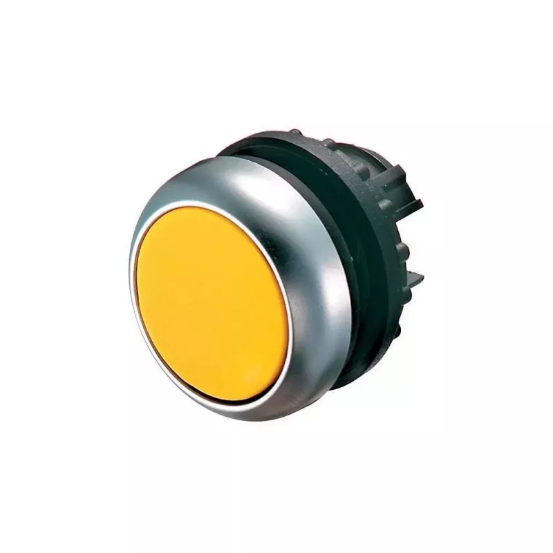 Eaton M22-DR-Y Επίπεδος μηχανισμός κίτρινου μπουτόν με ασφάλιση