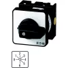 Eaton T0-3-8244/E Διακόπτης ελέγχου, 7 θέσεων, 6,5 kW, 3-πολικός, μαύρη λαβή