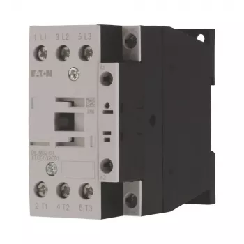 Eaton DILM32-01(RDC24) Επαφέας ισχύος, 3-πολικός, 32 A, πηνίο 24-27 V DC, 1 NC βοηθητική επαφή 277306
