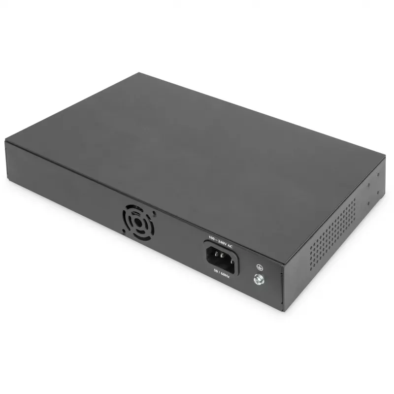 DIGITUS DN-80113-1 Switch Gigabit 24 θυρών, τοποθέτηση σε rack 19 inch, 48 Gbps, unmanaged