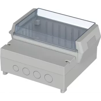 Bopla RCP 1600 Κουτί ελεγκτή 166 x 161 x 93 mm ανοιχτό γκρι ABS/πολυανθρακικό 41160109
