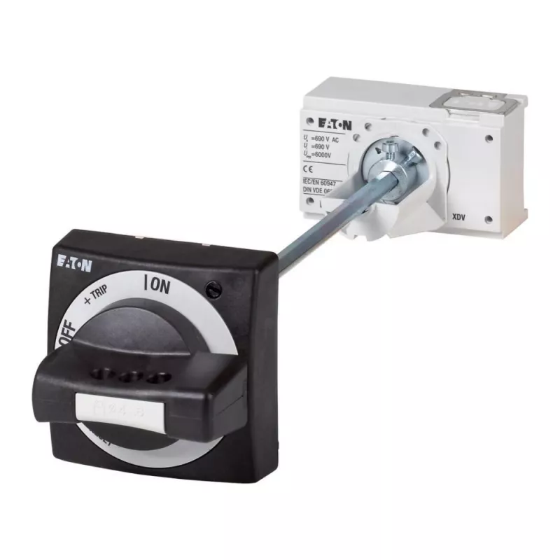 Eaton NZM2-XTVD-0 Σύνδεση πόρτας περιστρεφόμενη λαβή, μαύρο 279393