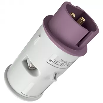 MENNEKES 629A 16A 2P 25V IP44 κίτρινο βιομηχανικό βύσμα αρσενικό