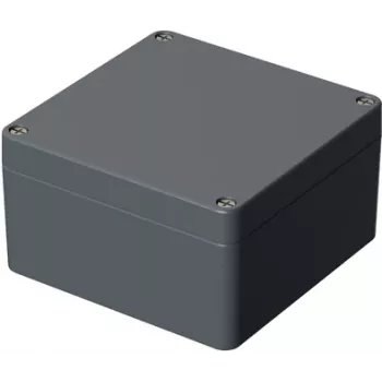 Bopla Γενικό κουτί 160 x 160 x 90 αλουμίνιο ασημί γκρι (RAL 7001) A 125 01125000.H