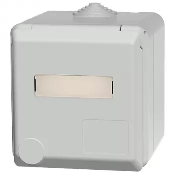 MENNEKES Cepex Επιτοίχια πρίζα 16A 5-πολική 6h 400V IP44 κόκκινο 4135