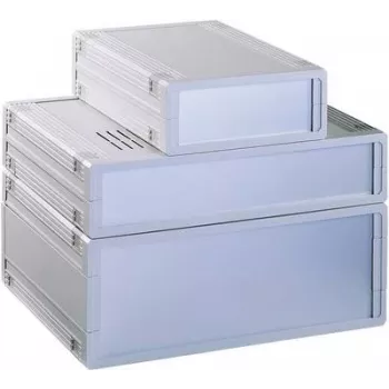 Bopla ULTRAMAS UM32009L+2X FP30009 Κουτί επιτραπέζιο, ABS, ανοιχτό γκρι, 157,5 x 62,2 x 199 mm 55320000.MT6