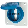 Mennekes 11031F επιτοίχια πρίζα Schuko, 16 A, 230 V, IP54, μπλε