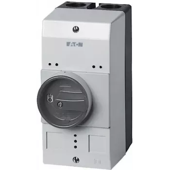Eaton CI-PKZ0-GM κενό κουτί με διακόπτη περιστροφής, 158 x 80 x 126 mm, μαύρο/γκρι 260089